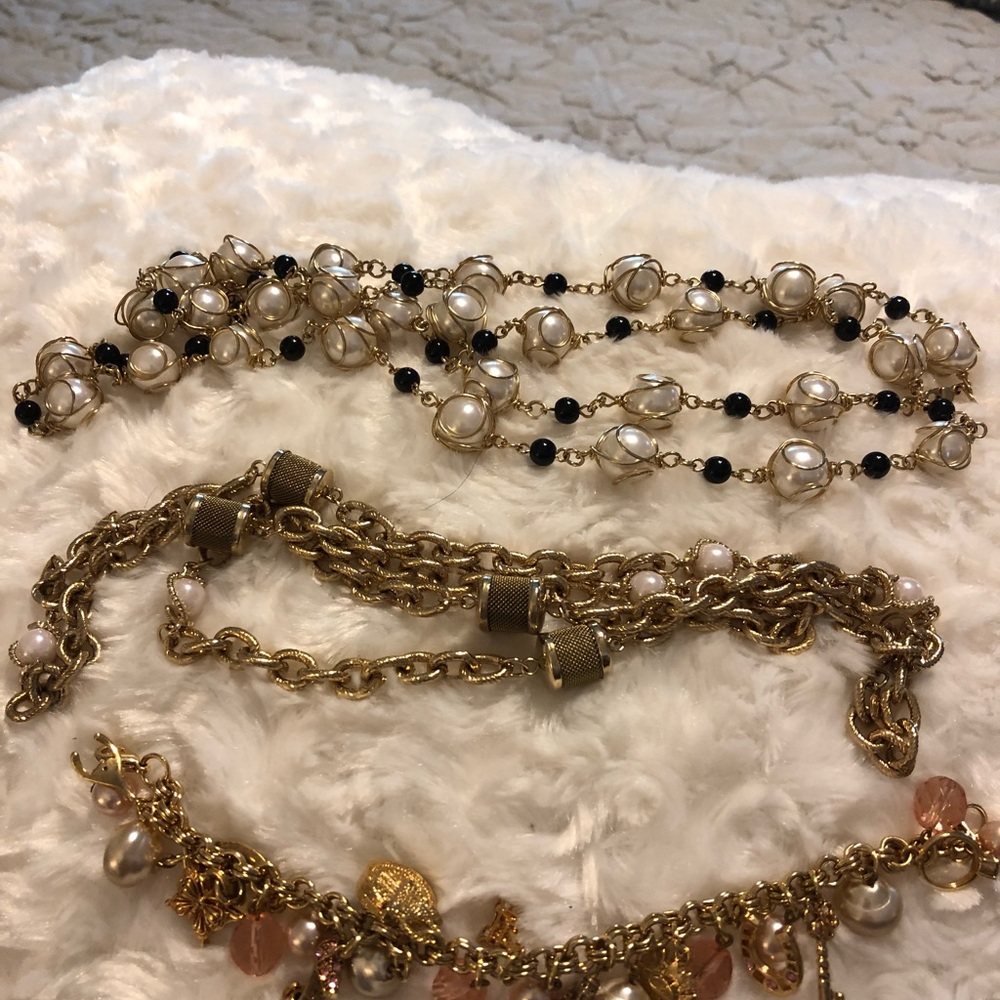 Joan Rivers necklaces and a braclet